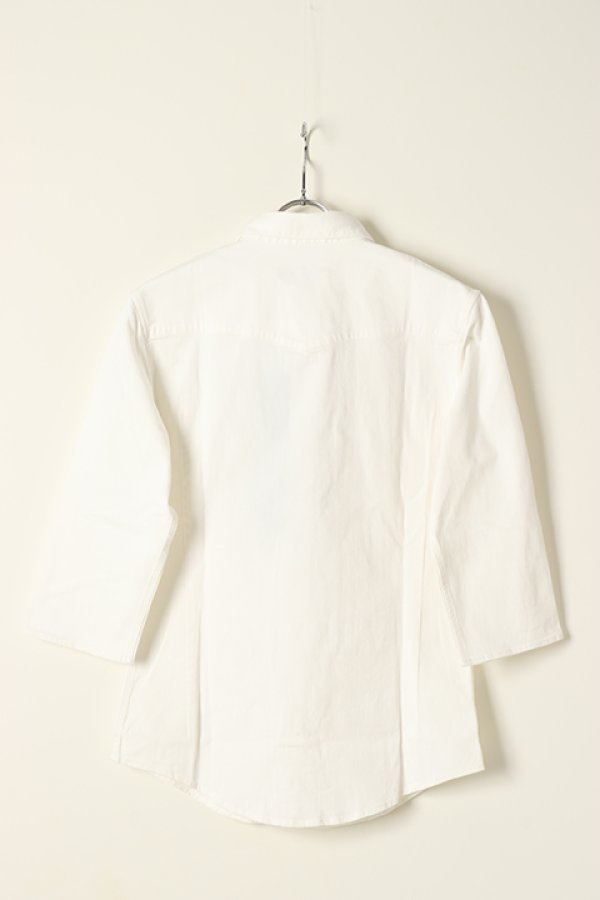 画像5: 【 30%OFF セール44,000円→30,800円】 1piu1uguale3 ウノピゥウノウグァーレトレ PROGRESSIVE DENIM 3/4 WESTERN{MRS090-CTU101-DN10-AGS} (5)