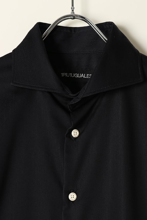 画像2: 【 30%OFF セール41,800円→29,260円】 1piu1uguale3 ウノピゥウノウグァーレトレ CUPRA SATIN STRETCH PLAIN{MRS098-CUC002-57-AHS} (2)
