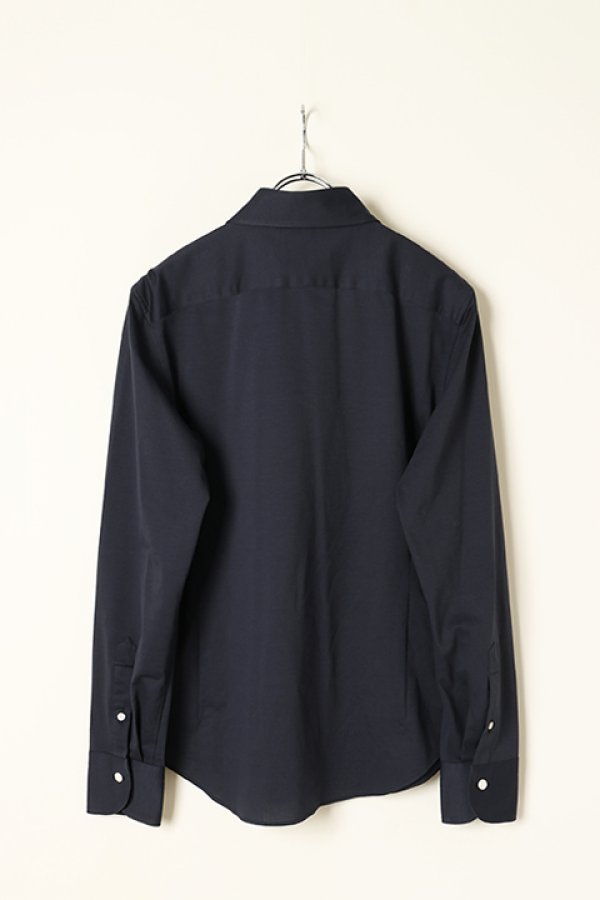 画像5: 【 30%OFF セール46,200円→32,340円】 1piu1uguale3 ウノピゥウノウグァーレトレ PLAIN SHIRT / J-CAMICIE{MRS147-CTP093-57-BBS} (5)