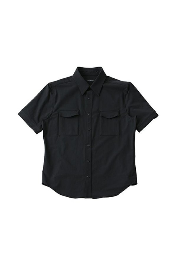 画像3: 【 30%OFF セール66,000円→46,200円】 1piu1uguale3 ウノピゥウノウグァーレトレ S/S SAFARI SHIRTS{-BDS} (3)