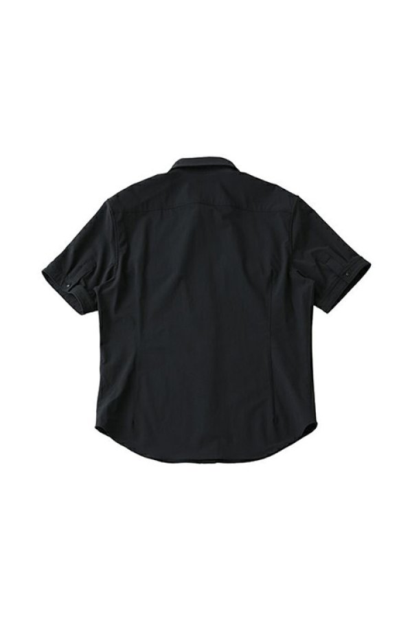 画像4: 【 30%OFF セール66,000円→46,200円】 1piu1uguale3 ウノピゥウノウグァーレトレ S/S SAFARI SHIRTS{-BDS} (4)