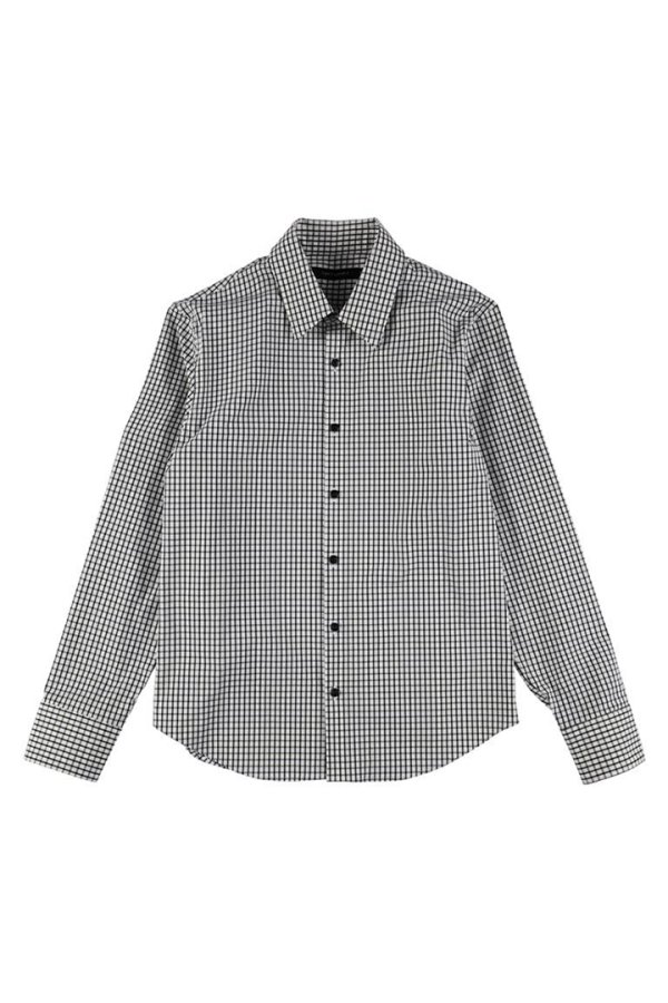 画像1: 1piu1uguale3 ウノピゥウノウグァーレトレ PLAIN SHIRTS REGULLAR{-BEA} (1)