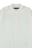 画像7: 1piu1uguale3 ウノピゥウノウグァーレトレ L/S NO COLLAR BIG SHIRTS{-BFS} (7)
