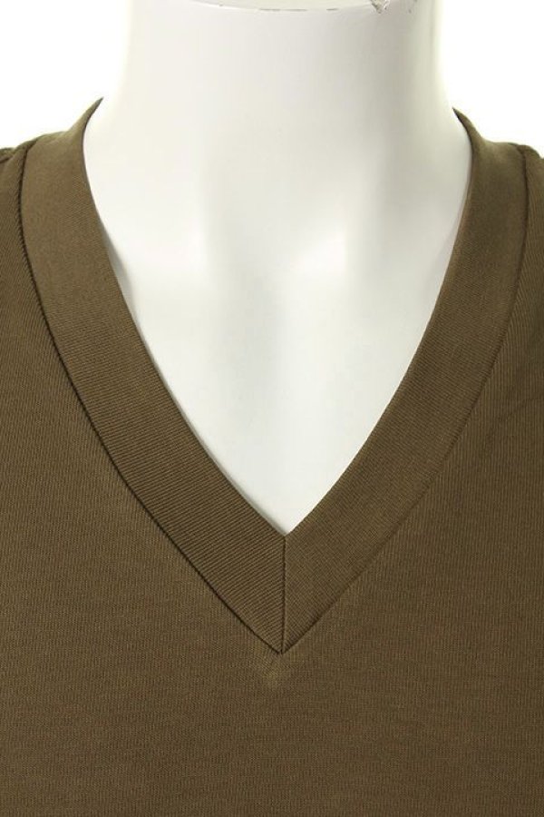 画像4: 【 20%OFF セール17,600円→14,080円】 1piu1uguale3 ウノピゥウノウグァーレトレ SOFT MIDDLE JERSEY V{MRT074-COT162-67-AFA} (4)