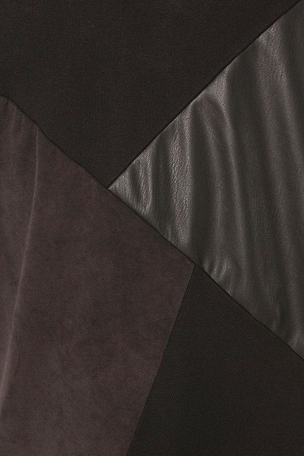 画像4: 【 40%OFF セール22,000円→13,200円】 1piu1uguale3 ウノピゥウノウグァーレトレ CRAZY CUTTING JERSEY CRAZY FRONT T{MRT107-OVR005-99-AGS} (4)