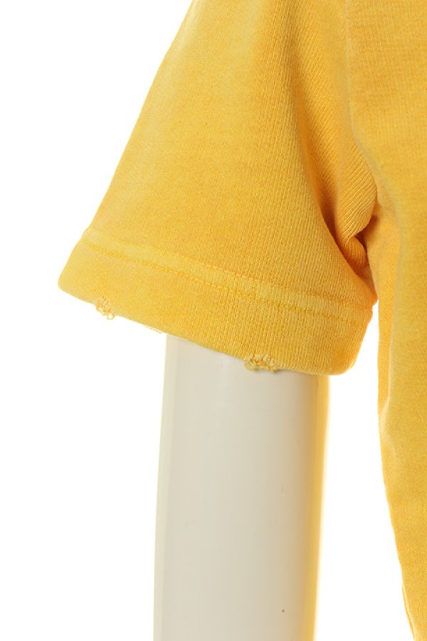 画像5: 【 30%OFF セール30,800円→21,560円】 1piu1uguale3 ウノピゥウノウグァーレトレ AMERICAN DRY SWEAT STONE DAMAGE V-NECK{MRT150-COT226-33-AHS} (5)