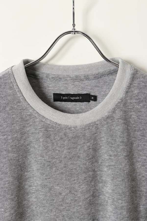 画像2: 【 30%OFF セール31,900円→22,330円】 1piu1uguale3 ウノピゥウノウグァーレトレ ROUND CREW{MRT246-TCL004-95-BAS} (2)