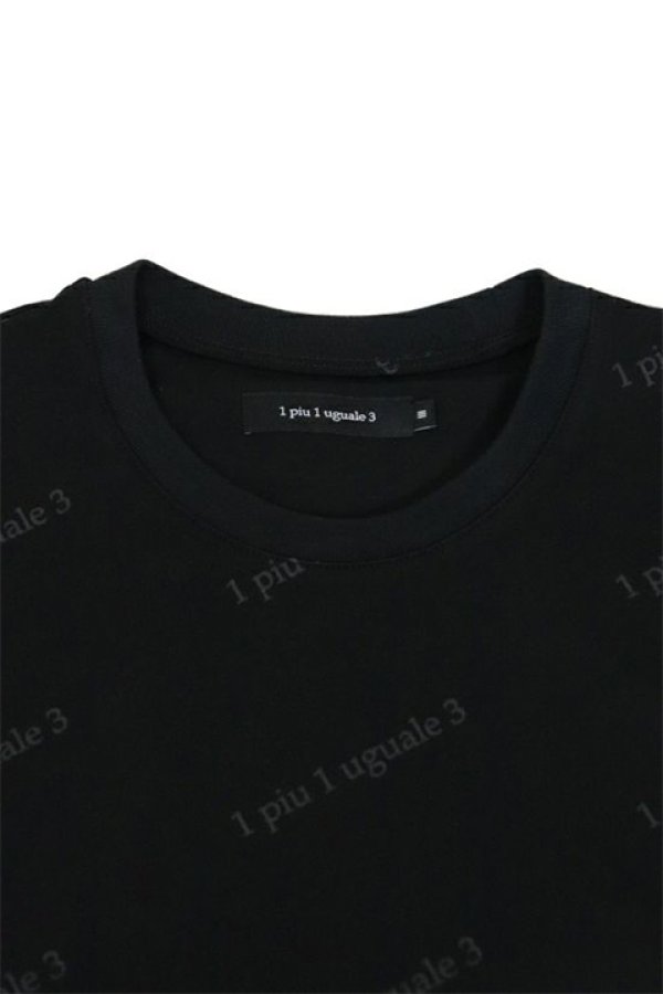 画像2: 【 30%OFF セール35,200円→24,640円】 1piu1uguale3 ウノピゥウノウグァーレトレ S/S 113 CREW{MRT256-COT311-99-BAS} (2)