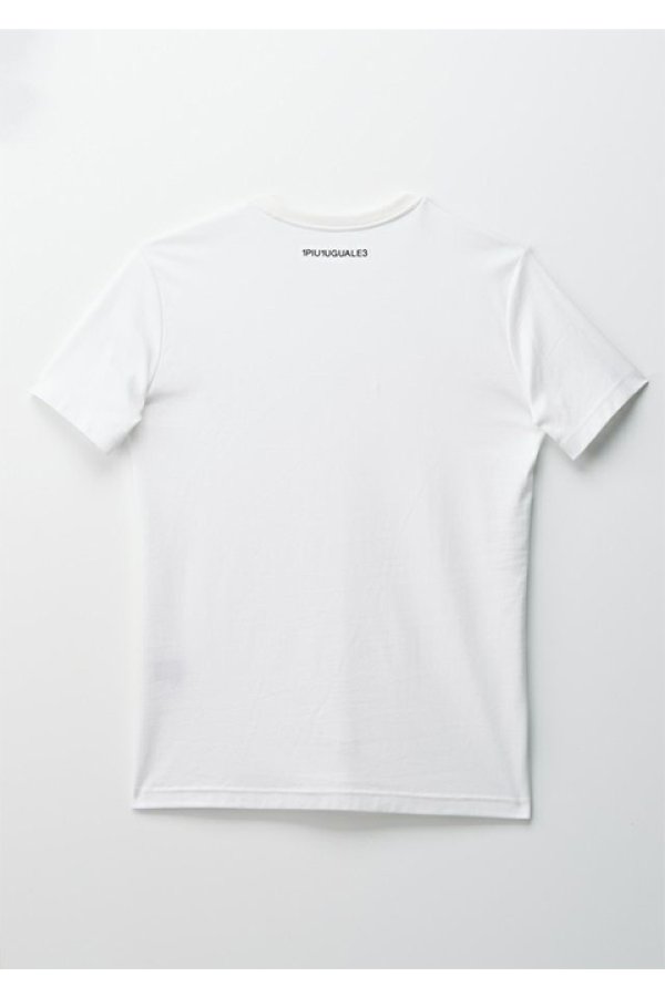 画像2: 【 30%OFF セール26,400円→18,480円】 1piu1uguale3 ウノピゥウノウグァーレトレ S/S CREW{MRT271-COT324-10-BAA} (2)