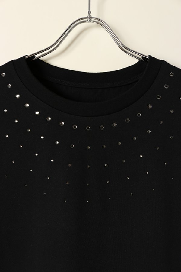 画像2: 【 30%OFF セール46,200円→32,340円】 1piu1uguale3 ウノピゥウノウグァーレトレ DECORA TEE{-BCS} (2)