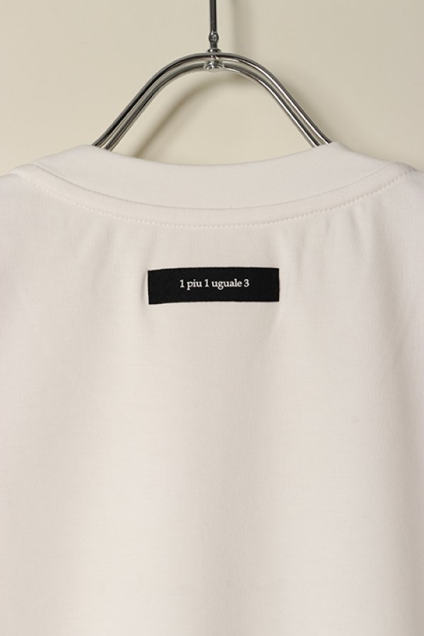 画像5: 【 30%OFF セール30,800円→21,560円】 1piu1uguale3 ウノピゥウノウグァーレトレ L/S TAGS T SUPIMA PREMIUM SMOOTH{-BCS} (5)