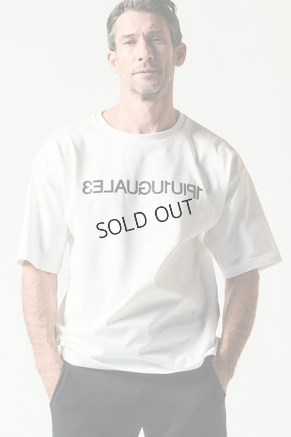 画像1: {SOLD}1piu1uguale3 ウノピゥウノウグァーレトレ 113 MIRROR BIG TEE{-BDS} (1)