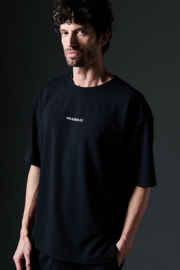 画像2: 【 20%OFF セール46,200円→36,960円】 1piu1uguale3 ウノピゥウノウグァーレトレ S/S CREW{-BES} (2)