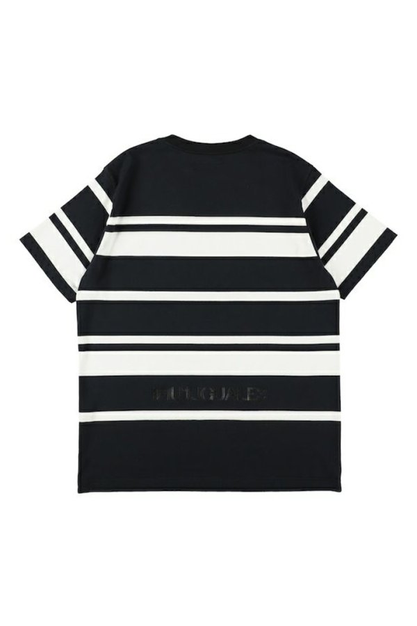 画像4: 【 20%OFF セール39,600円→31,680円】 1piu1uguale3 ウノピゥウノウグァーレトレ 113 S/S BORDER CREW{-BES} (4)