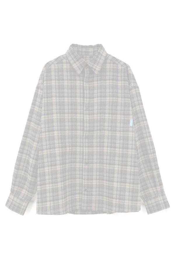 画像1:  {SOLD} mindseeker マインドシーカー Lazy Flannel {-BEA}  :MS-252-004-BLK-1  (1)