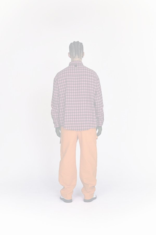 画像5:  {SOLD} mindseeker マインドシーカー Lazy Flannel {-BEA}  :MS-252-004-PNK-1  (5)