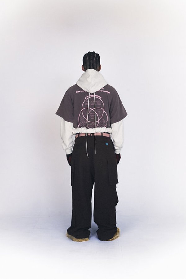 画像5: mindseeker マインドシーカー Space Battle Wash Denim Cargo Pants{-BEA} (5)