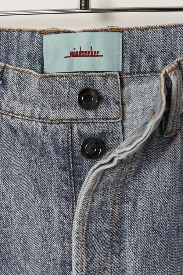 画像4: mindseeker マインドシーカー Buggy Denim Jeans{-BEA} (4)