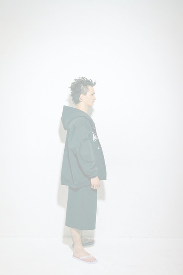 画像6:  {SOLD} mindseeker マインドシーカー Cross Punk Zip Hoodie {-BFS}  :MS-261-003-BLK-2  (6)