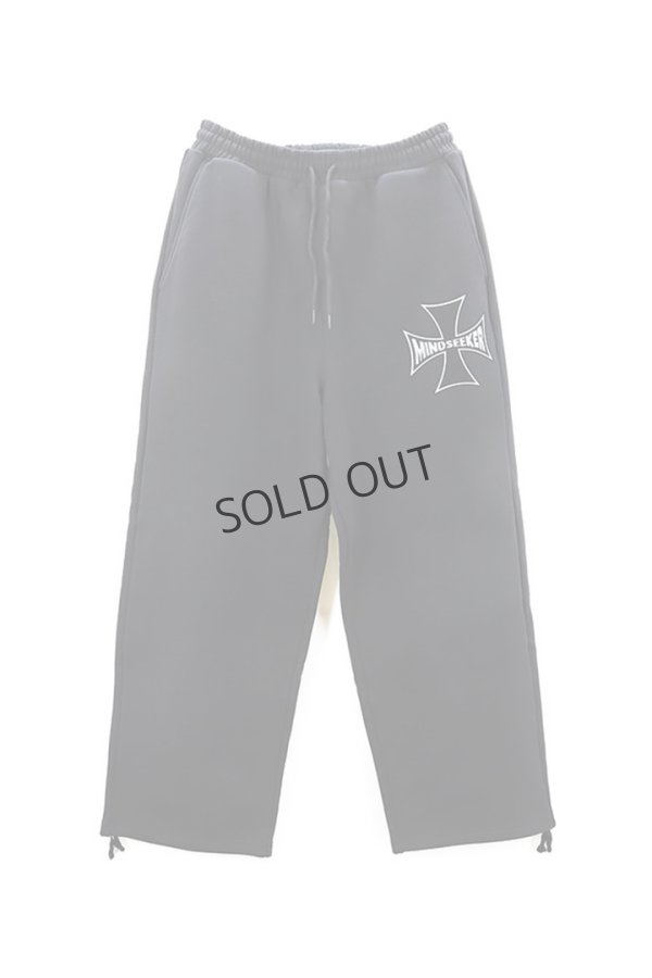 画像1: {SOLD}mindseeker マインドシーカー Cross Punk Sweat Pants{-BFS} (1)