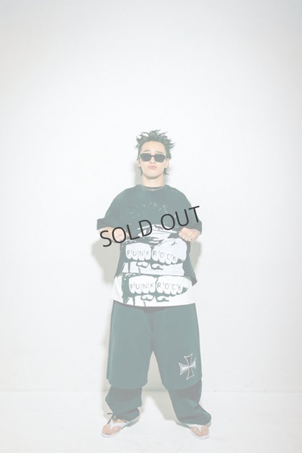 画像3: {SOLD}mindseeker マインドシーカー Cross Punk Sweat Pants{-BFS} (3)