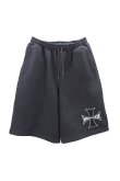 画像1: mindseeker マインドシーカー Cross Punk Sweat Shorts{-BFS} (1)