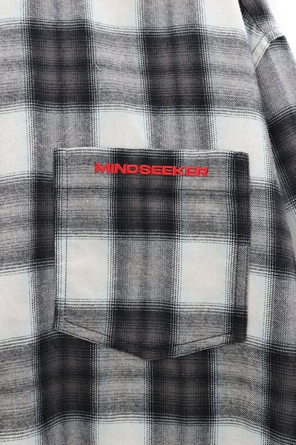 画像3: mindseeker マインドシーカー Aberdeen Flannel Shirts{-BFS} (3)