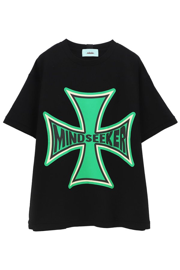 画像1: mindseeker マインドシーカー Cross Punk Tee{-BFS} (1)