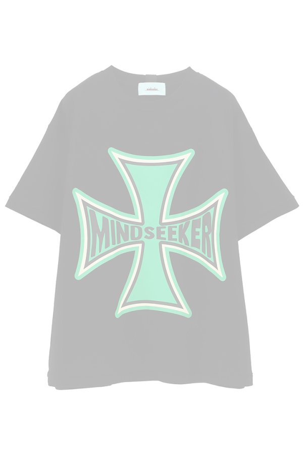 画像1:  {SOLD} mindseeker マインドシーカー Cross Punk Tee {-BFS}  :MS-261-014-BLK-2  (1)