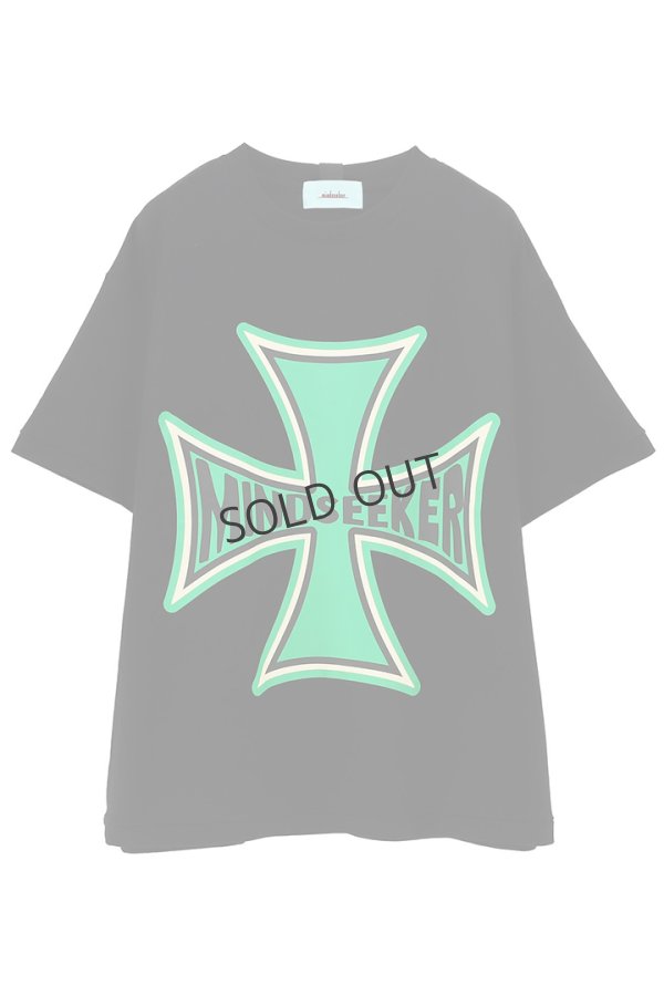 画像1: {SOLD}mindseeker マインドシーカー Cross Punk Tee{-BFS} (1)