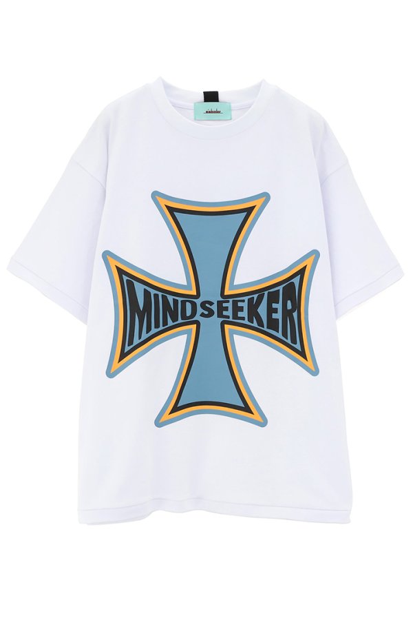 画像1: mindseeker マインドシーカー Cross Punk Tee{-BFS} (1)