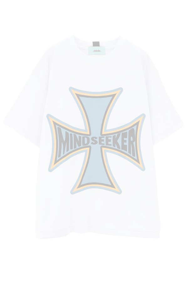 画像1:  {SOLD} mindseeker マインドシーカー Cross Punk Tee{-BFS} (1)