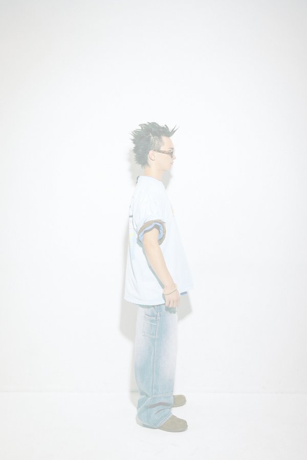 画像6:  {SOLD} mindseeker マインドシーカー MDSK TOUR Tee {-BFS}  :MS-261-018-CYAN-2  (6)