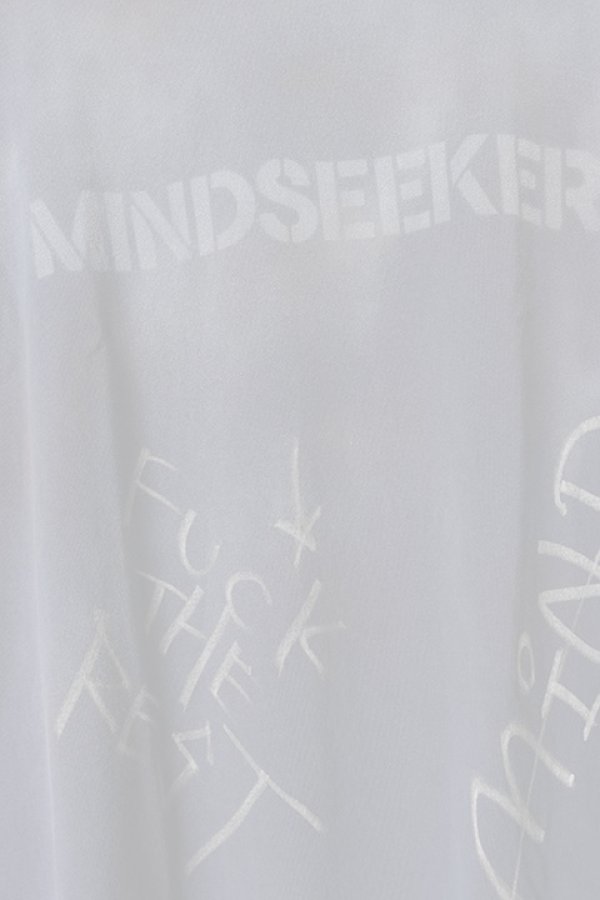 画像4:  {SOLD} mindseeker マインドシーカー HAND GRAFFITI TEE {-BCS}  :MS1-23-008-NVY-ONE  (4)