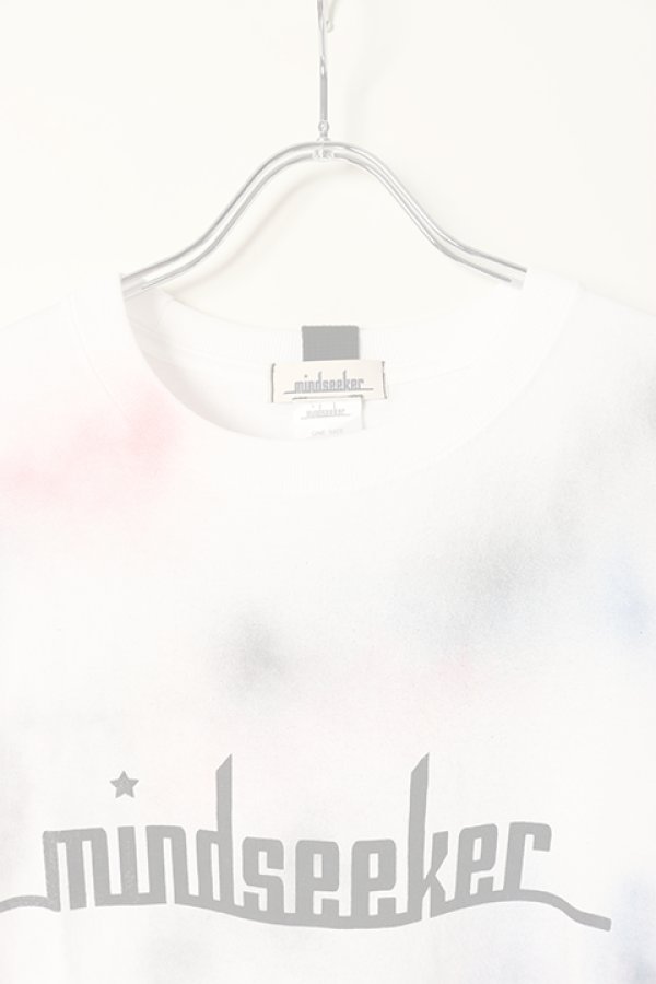画像3:  {SOLD} mindseeker マインドシーカー HAND GRAFFITI STENCIL TEE {-BCS}  :MS1-23-014-WHT-ONE  (3)