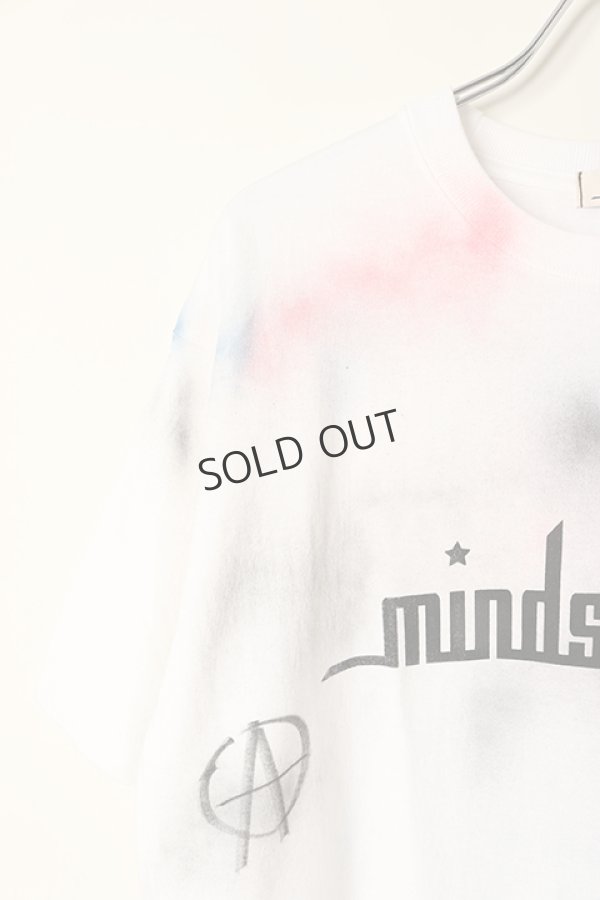 画像5: {SOLD}mindseeker マインドシーカー HAND GRAFFITI STENCIL TEE{-BCS} (5)