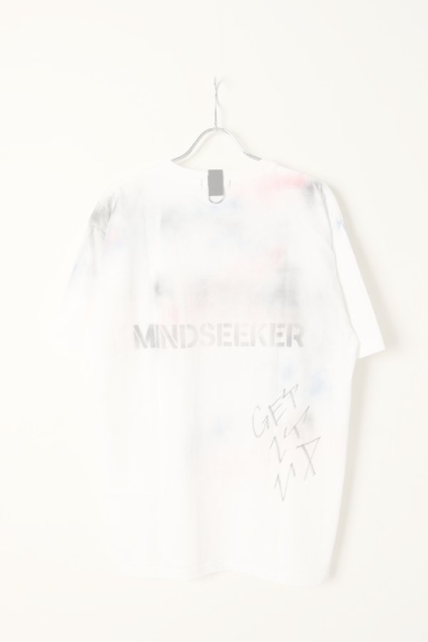画像7:  {SOLD} mindseeker マインドシーカー HAND GRAFFITI STENCIL TEE {-BCS}  :MS1-23-014-WHT-ONE  (7)