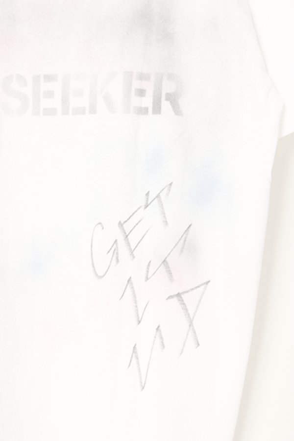 画像9:  {SOLD} mindseeker マインドシーカー HAND GRAFFITI STENCIL TEE {-BCS}  :MS1-23-014-WHT-ONE  (9)