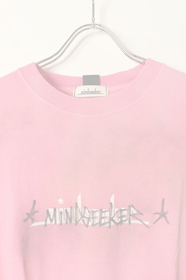 画像3:  {SOLD} mindseeker マインドシーカー HAND GRAFFITI TEE {-BCS}  :MS1-23-022-PNK-ONE  (3)