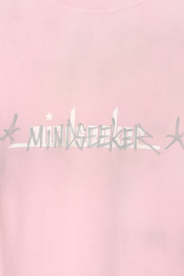 画像4:  {SOLD} mindseeker マインドシーカー HAND GRAFFITI TEE {-BCS}  :MS1-23-022-PNK-ONE  (4)