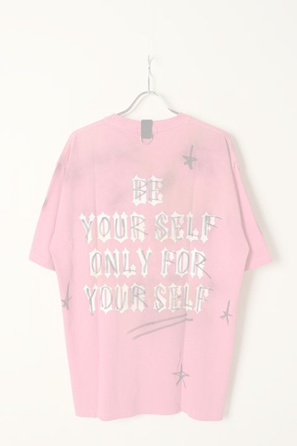 画像6:  {SOLD} mindseeker マインドシーカー HAND GRAFFITI TEE {-BCS}  :MS1-23-022-PNK-ONE  (6)