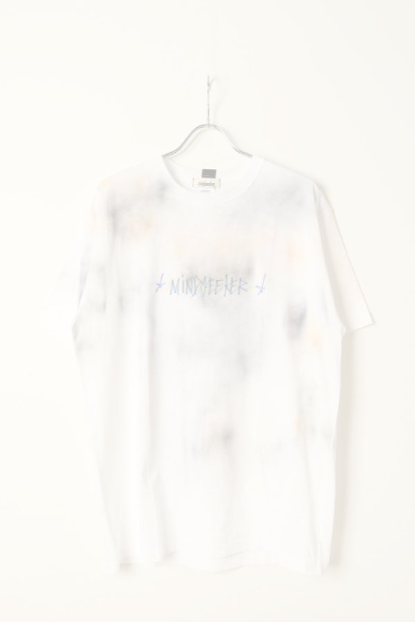 画像2:  {SOLD} mindseeker マインドシーカー HAND GRAFFITI TEE {-BCS}  :MS1-23-023-WHT-ONE  (2)