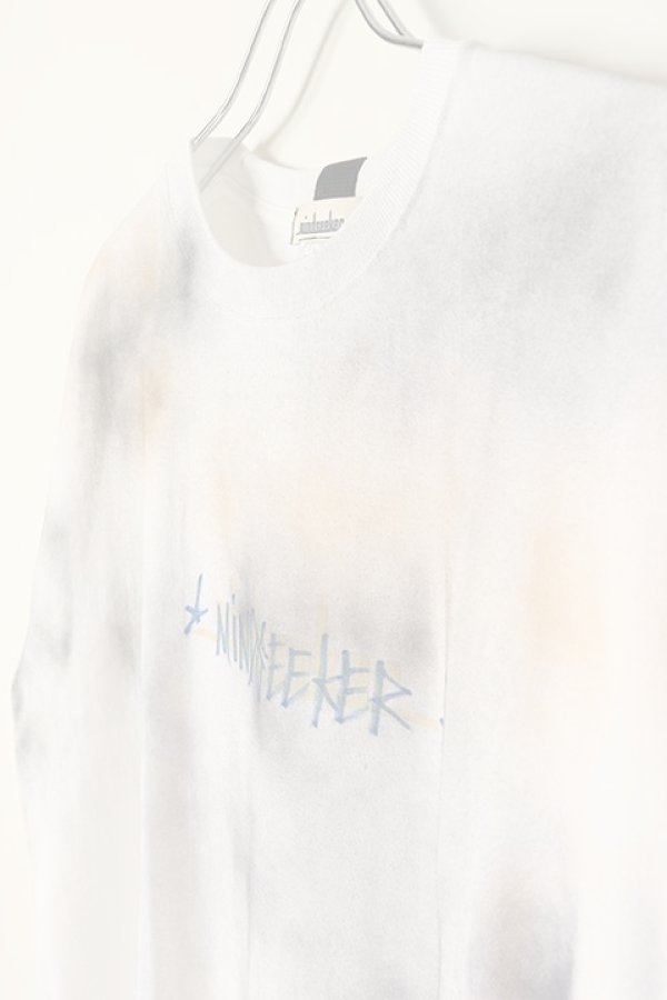 画像5:  {SOLD} mindseeker マインドシーカー HAND GRAFFITI TEE {-BCS}  :MS1-23-023-WHT-ONE  (5)