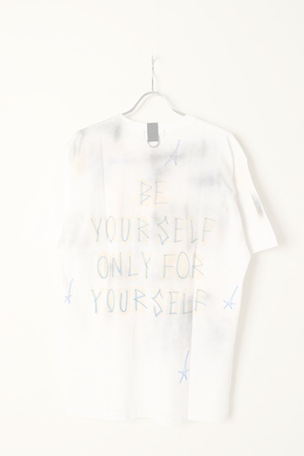 画像6:  {SOLD} mindseeker マインドシーカー HAND GRAFFITI TEE {-BCS}  :MS1-23-023-WHT-ONE  (6)