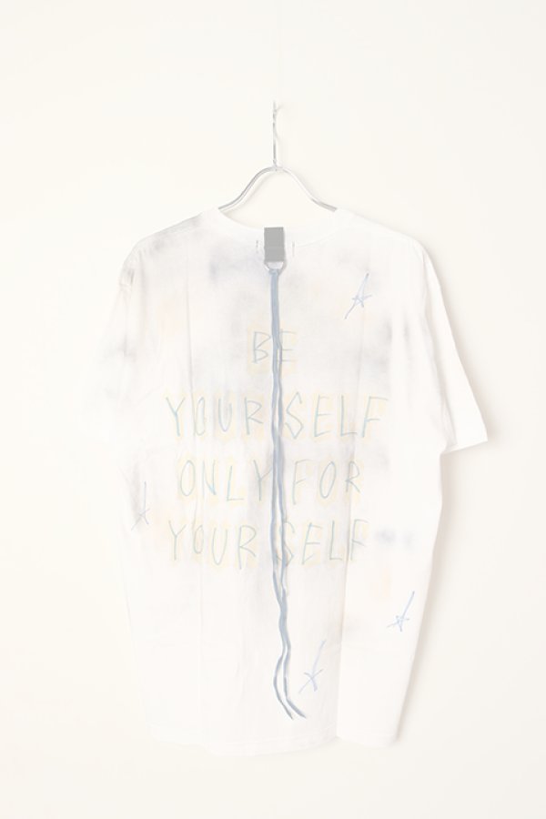 画像9:  {SOLD} mindseeker マインドシーカー HAND GRAFFITI TEE {-BCS}  :MS1-23-023-WHT-ONE  (9)