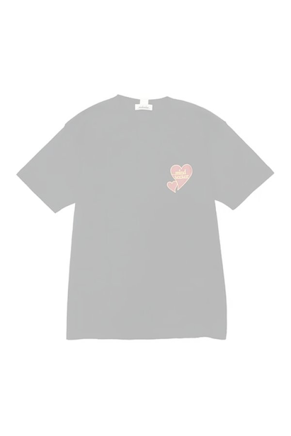 画像2:  {SOLD} mindseeker マインドシーカー HEART LOGO TEE {-BDS}  :MS2-23-001-BLK  (2)
