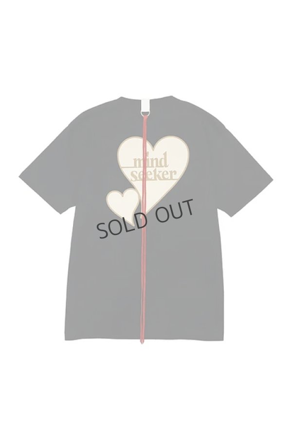 画像1: {SOLD}【24SS新作】mindseeker マインドシーカー WHITE HEART LOGO TEE{-BDS} (1)