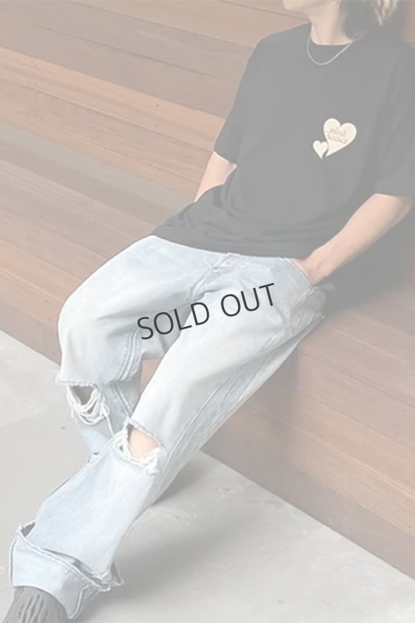 画像3: {SOLD}mindseeker マインドシーカー WHITE HEART LOGO TEE{-BDS} (3)
