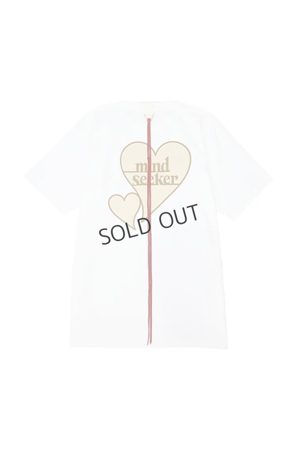 画像1: {SOLD}mindseeker マインドシーカー WHITE HEART LOGO TEE{-BDS} (1)