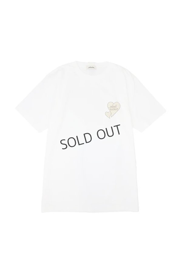 画像2: {SOLD}mindseeker マインドシーカー WHITE HEART LOGO TEE{-BDS} (2)